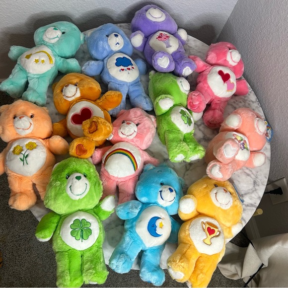 Lot of 12 Care Bears 10 are 2002/ 2 are 2003 - Picture 2 of 9